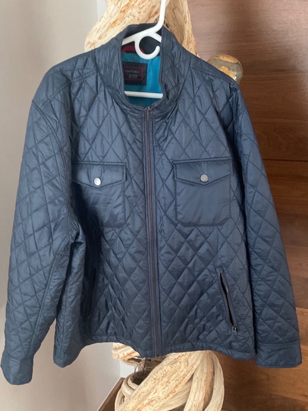 Untuckit Navy Jacket